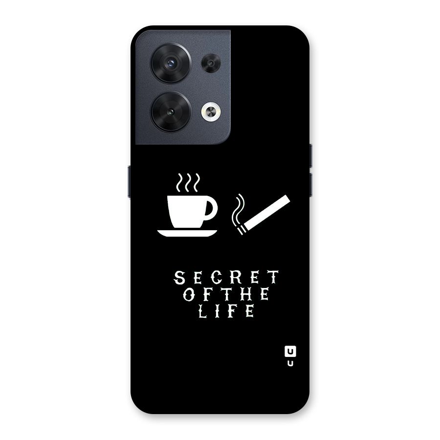 Secrate of Life Back Case for Oppo Reno8 5G