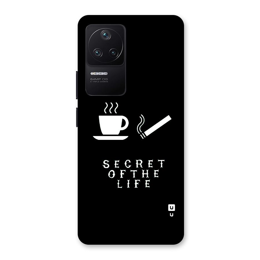 Secrate of Life Back Case for Poco F4 5G