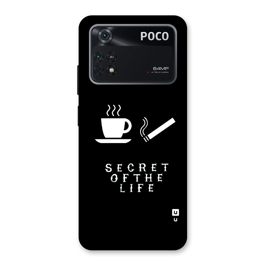 Secrate of Life Back Case for Poco M4 Pro 4G