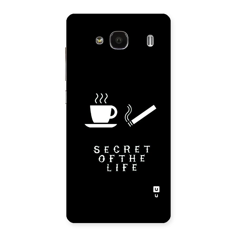 Secrate of Life Back Case for Redmi 2s