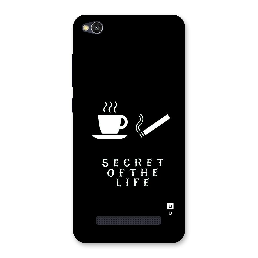 Secrate of Life Back Case for Redmi 4A