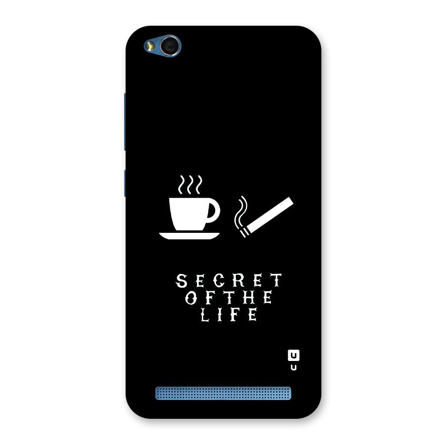 Secrate of Life Back Case for Redmi 5A