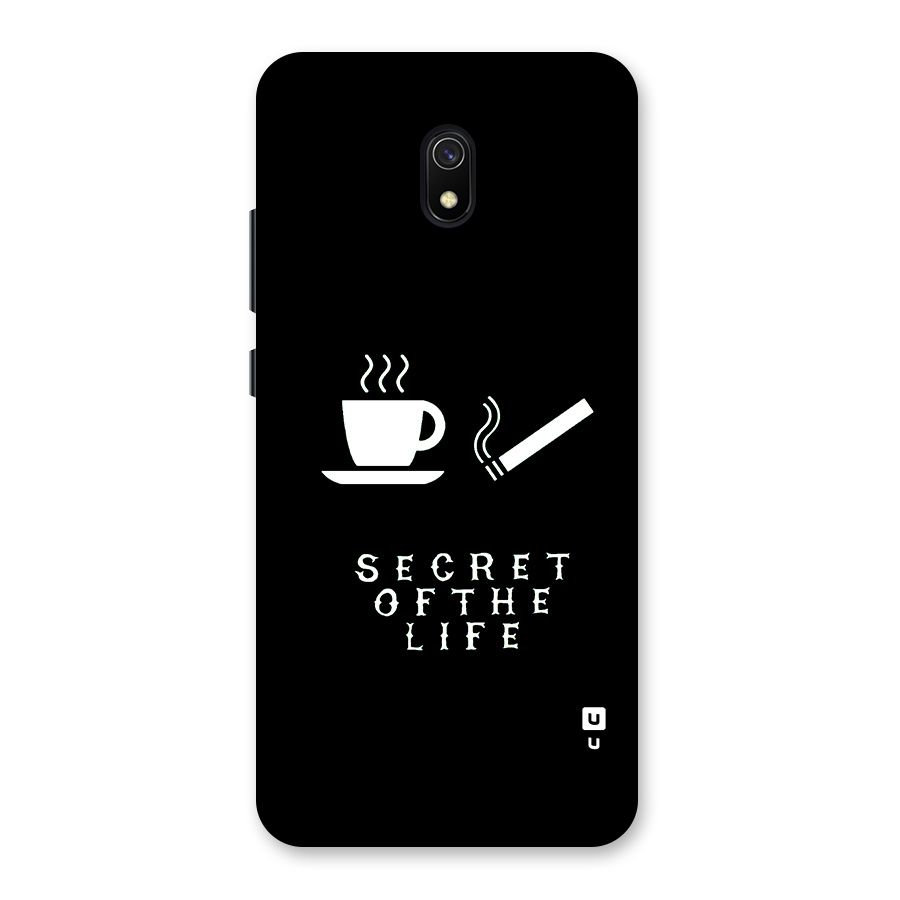 Secrate of Life Back Case for Redmi 8A