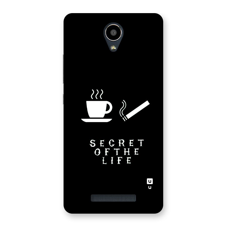 Secrate of Life Back Case for Redmi Note 2