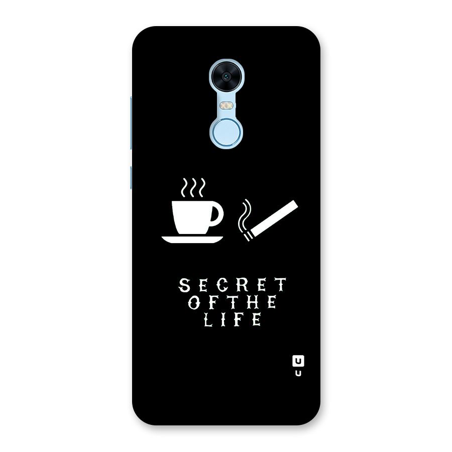 Secrate of Life Back Case for Redmi Note 5