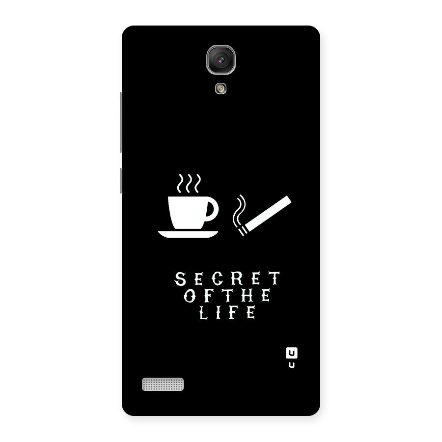 Secrate of Life Back Case for Redmi Note Prime