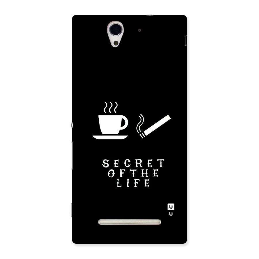 Secrate of Life Back Case for Xperia C3