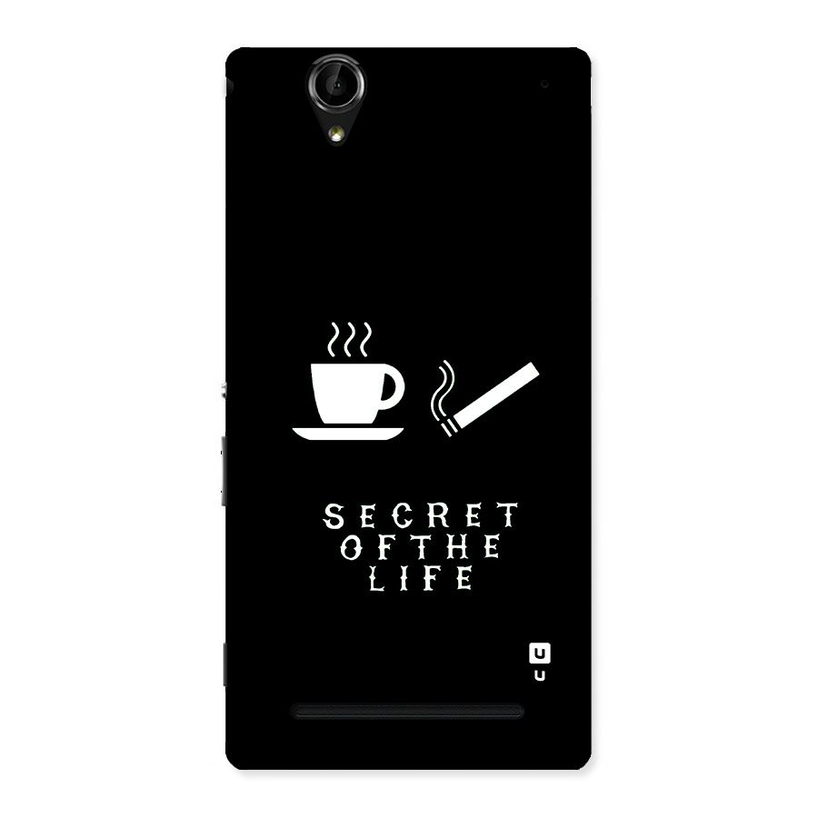 Secrate of Life Back Case for Xperia T2