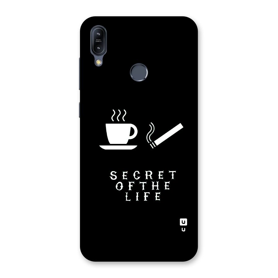 Secrate of Life Back Case for Zenfone Max M2