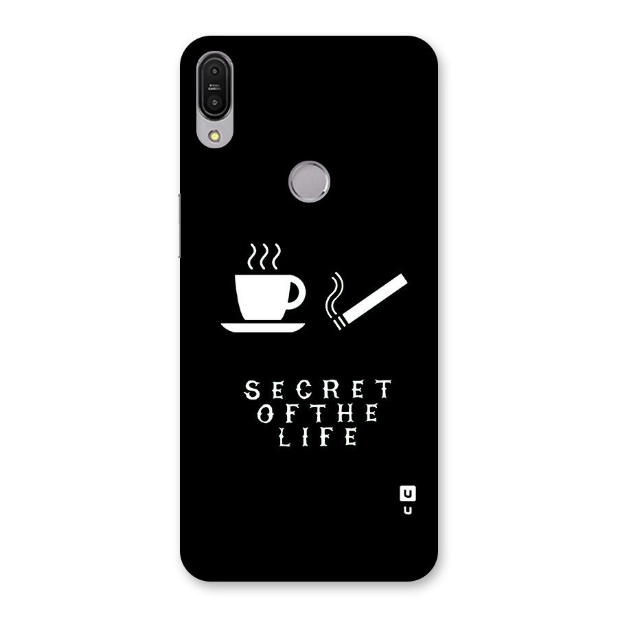 Secrate of Life Back Case for Zenfone Max Pro M1