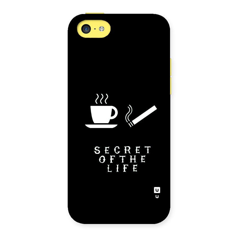 Secrate of Life Back Case for iPhone 5C