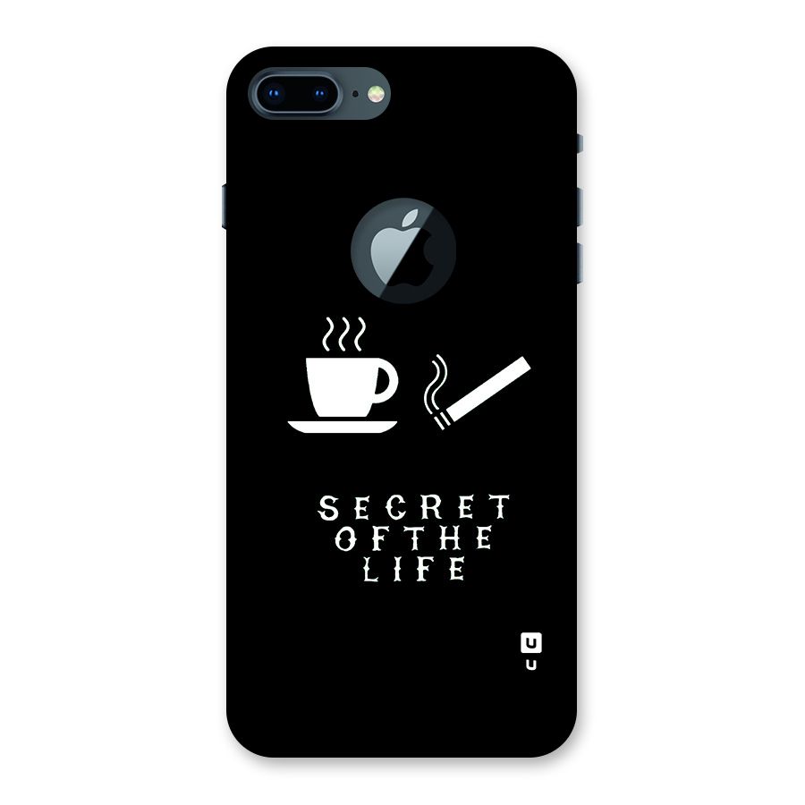 Secrate of Life Back Case for iPhone 7 Plus Logo Cut