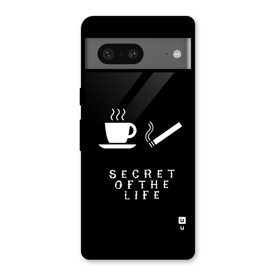 Secrate of Life Glass Back Case for Google Pixel 7