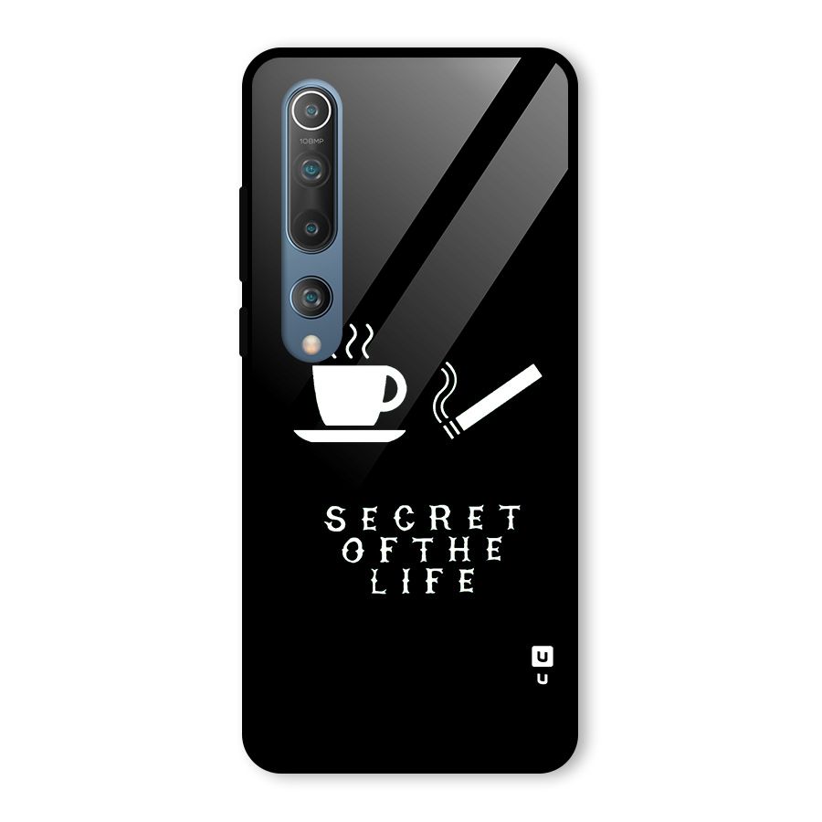 Secrate of Life Glass Back Case for Mi 10