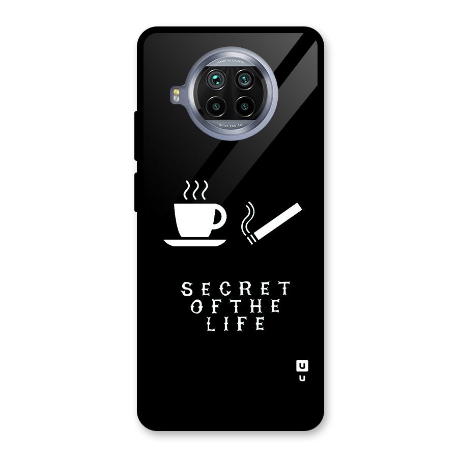 Secrate of Life Glass Back Case for Mi 10i