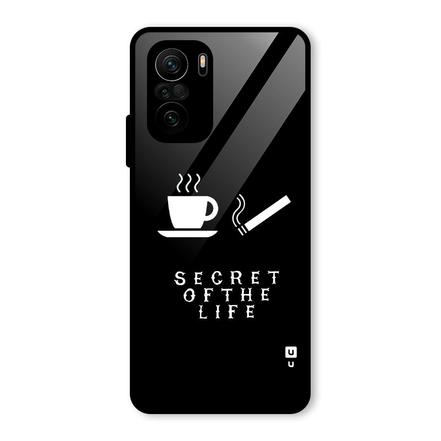 Secrate of Life Glass Back Case for Mi 11X Pro