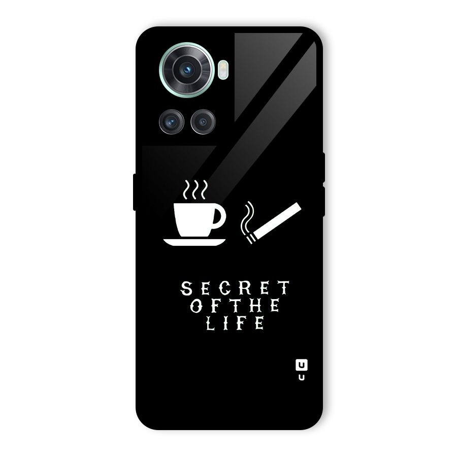 Secrate of Life Glass Back Case for OnePlus 10R