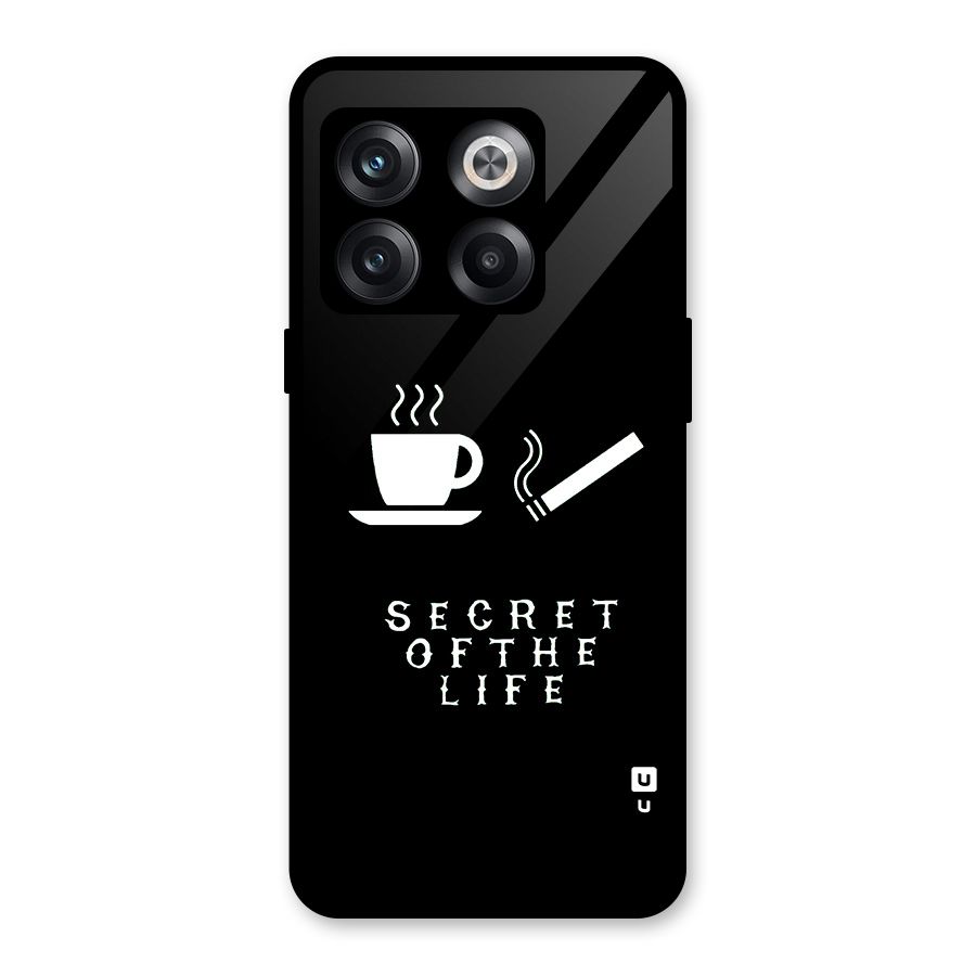 Secrate of Life Glass Back Case for OnePlus 10T