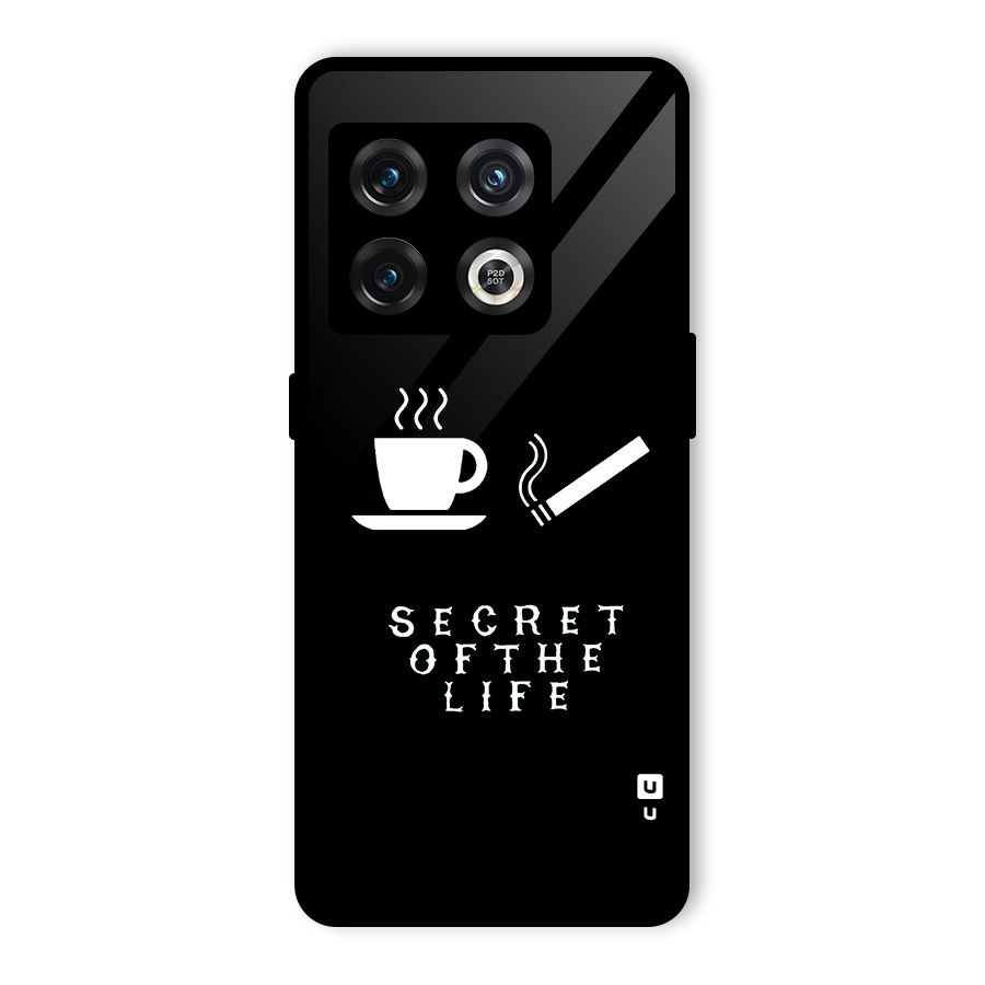 Secrate of Life Glass Back Case for OnePlus 10 Pro 5G