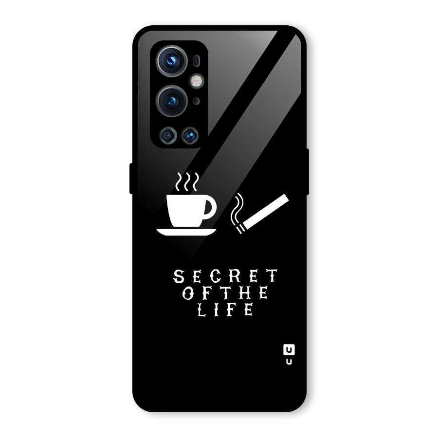 Secrate of Life Glass Back Case for OnePlus 9 Pro