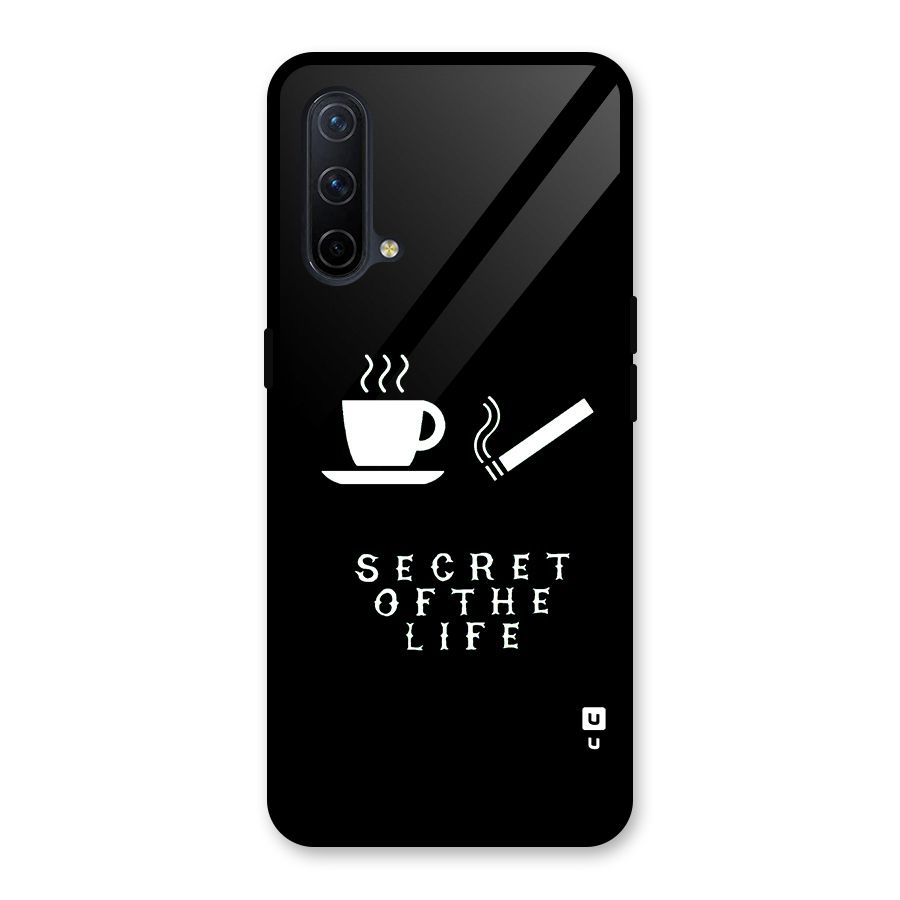 Secrate of Life Glass Back Case for OnePlus Nord CE 5G
