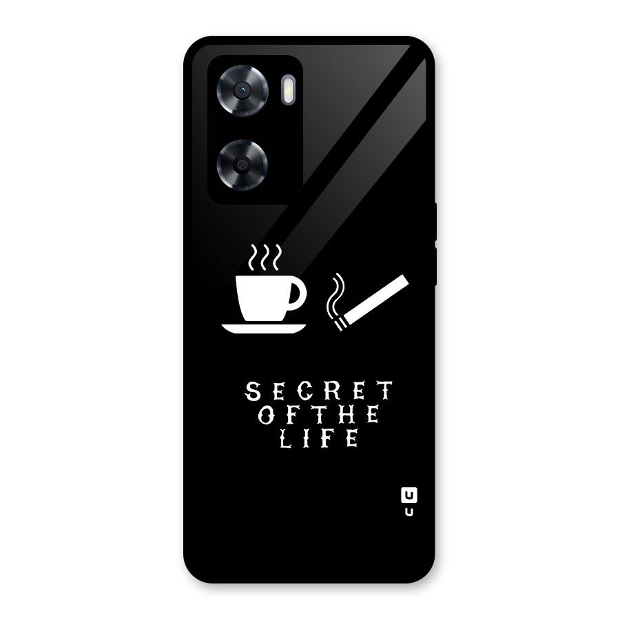 Secrate of Life Glass Back Case for OnePlus Nord N20 SE