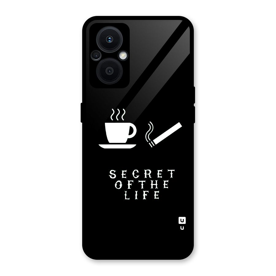 Secrate of Life Glass Back Case for Oppo F21s Pro 5G