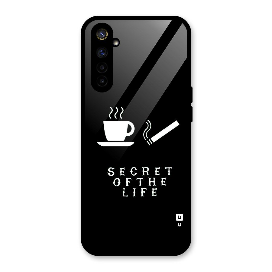 Secrate of Life Glass Back Case for Realme 6