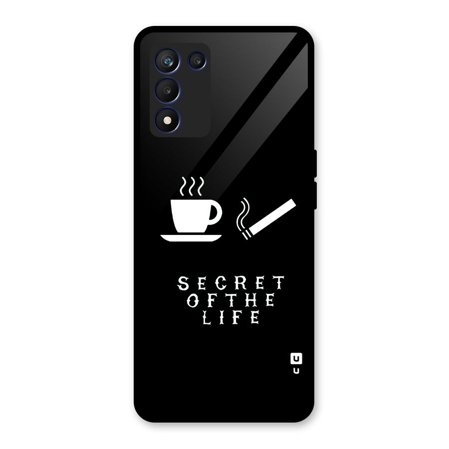 Secrate of Life Glass Back Case for Realme 9 5G Speed