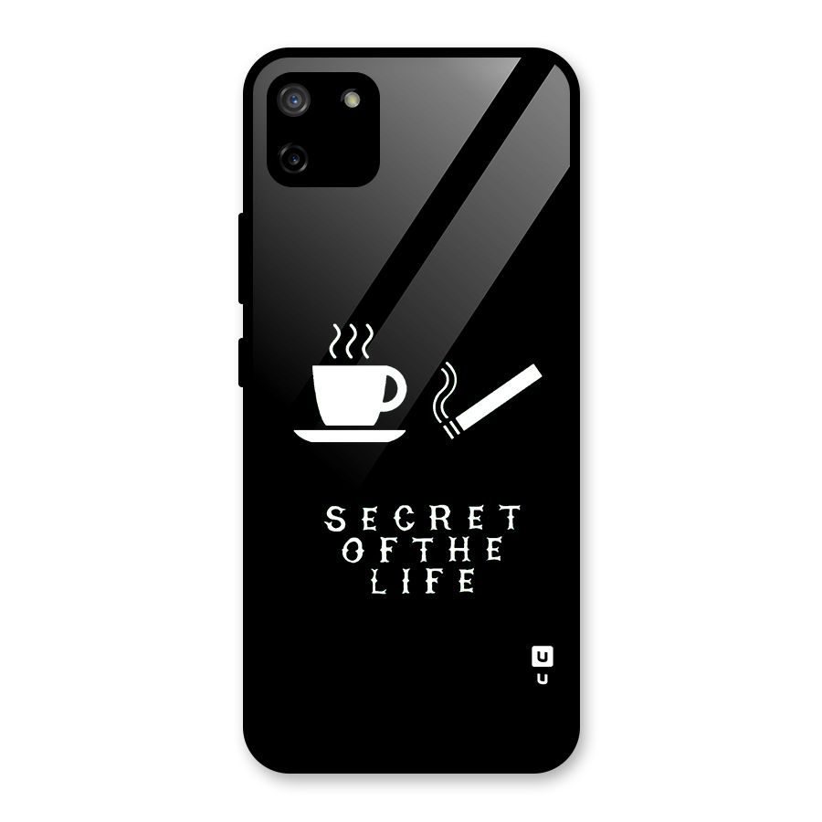 Secrate of Life Glass Back Case for Realme C11