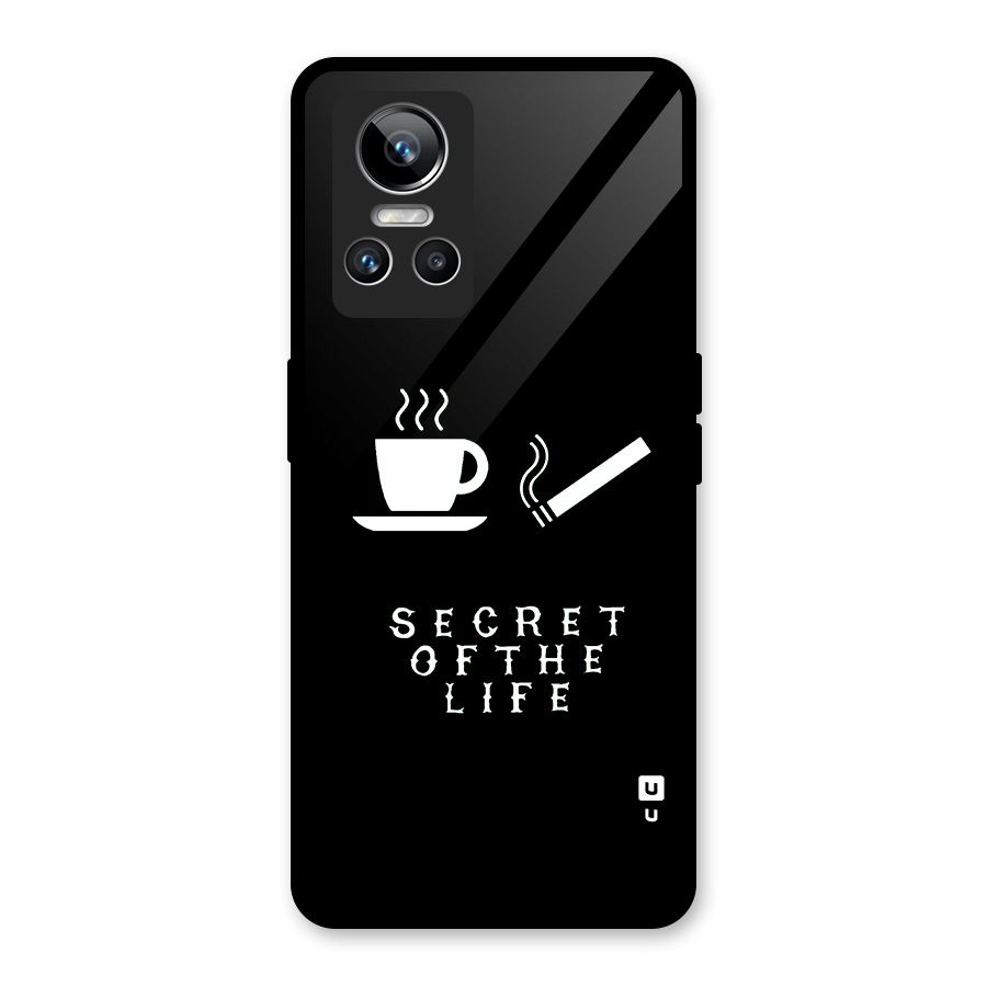 Secrate of Life Glass Back Case for Realme GT Neo 3