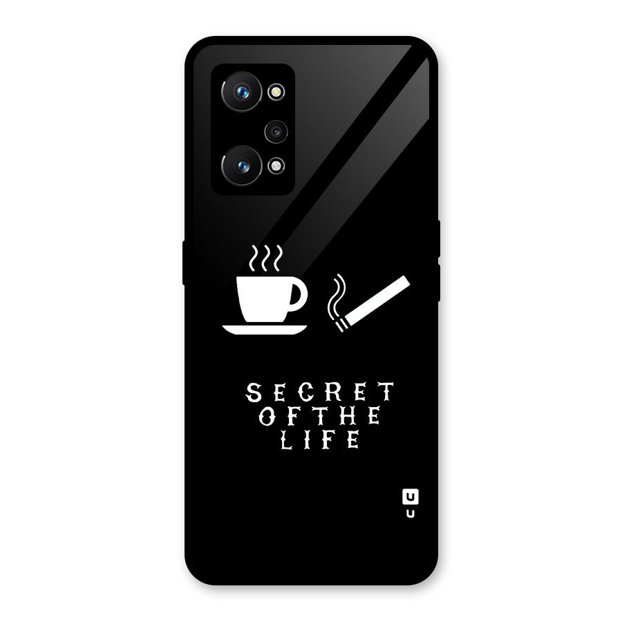 Secrate of Life Glass Back Case for Realme GT Neo 3T