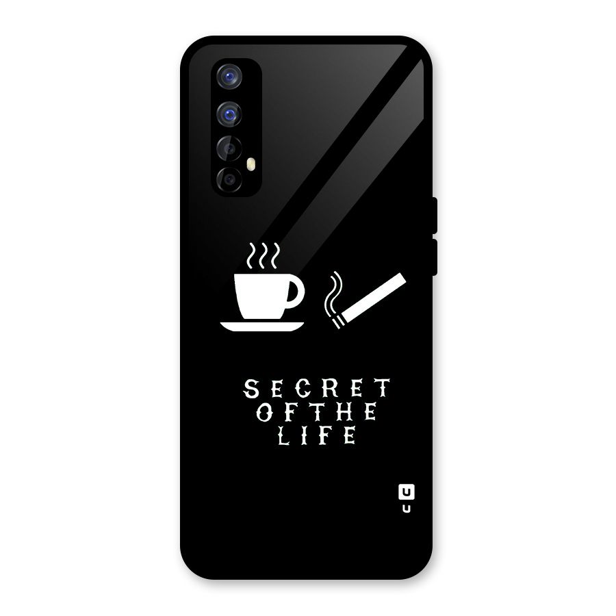 Secrate of Life Glass Back Case for Realme Narzo 20 Pro