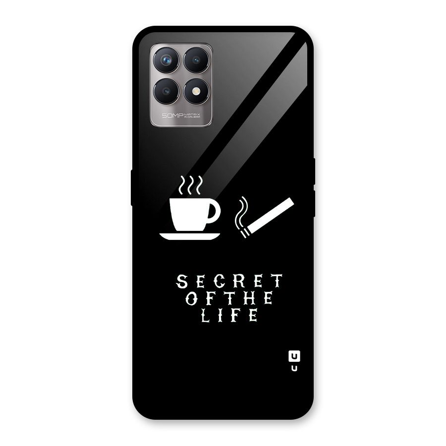 Secrate of Life Glass Back Case for Realme Narzo 50