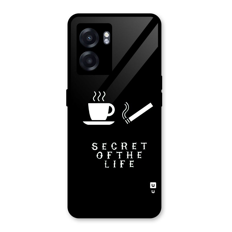 Secrate of Life Glass Back Case for Realme Narzo 50 5G