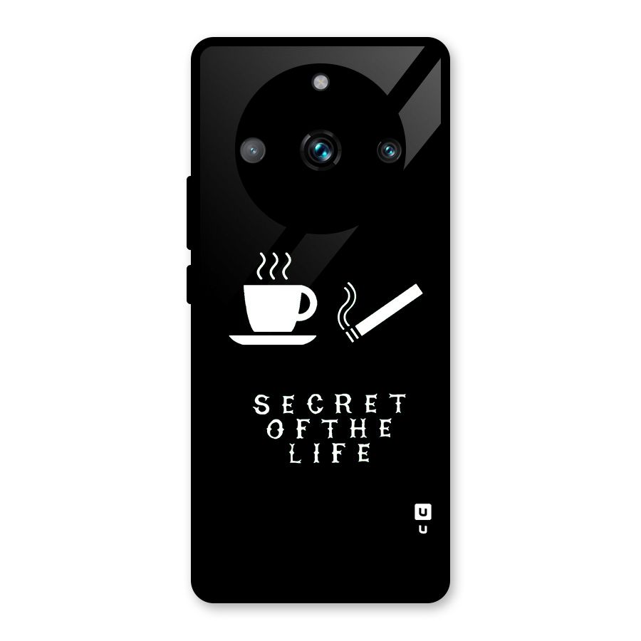 Secrate of Life Glass Back Case for Realme Narzo 60 Pro