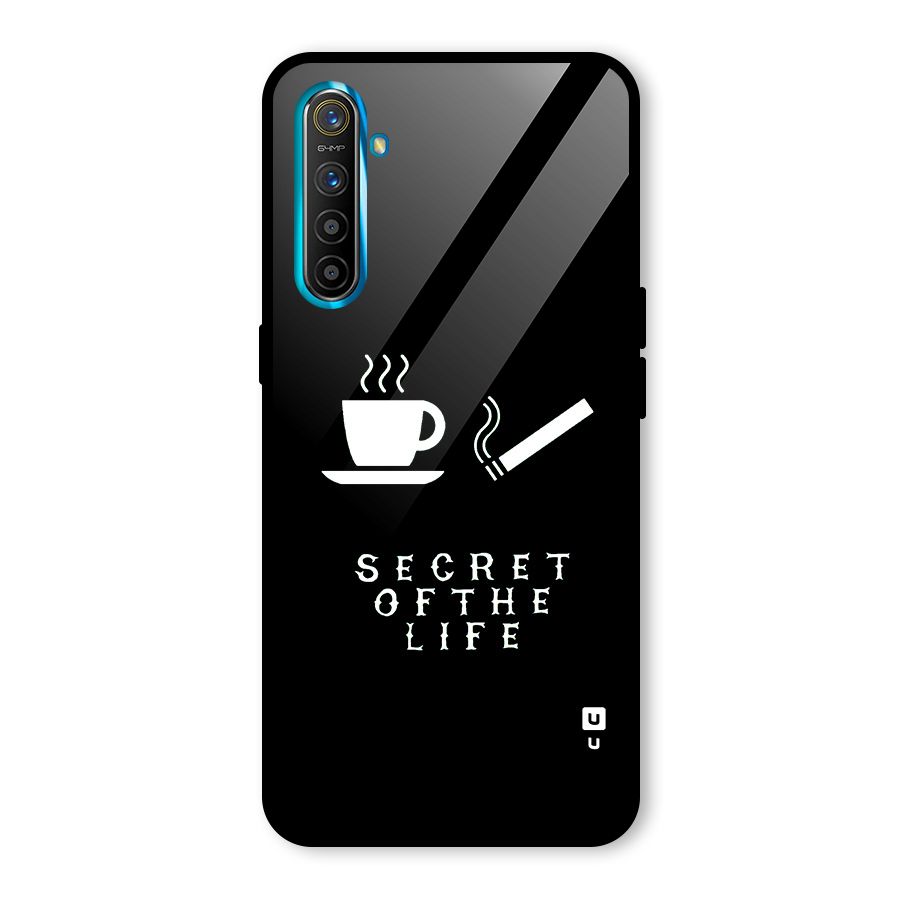 Secrate of Life Glass Back Case for Realme X2