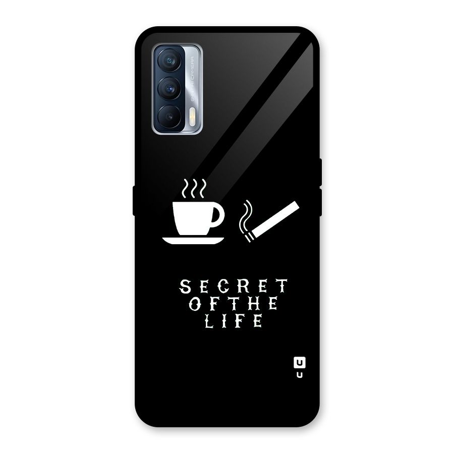 Secrate of Life Glass Back Case for Realme X7