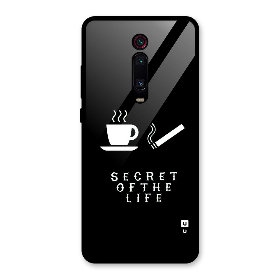 Secrate of Life Glass Back Case for Redmi K20