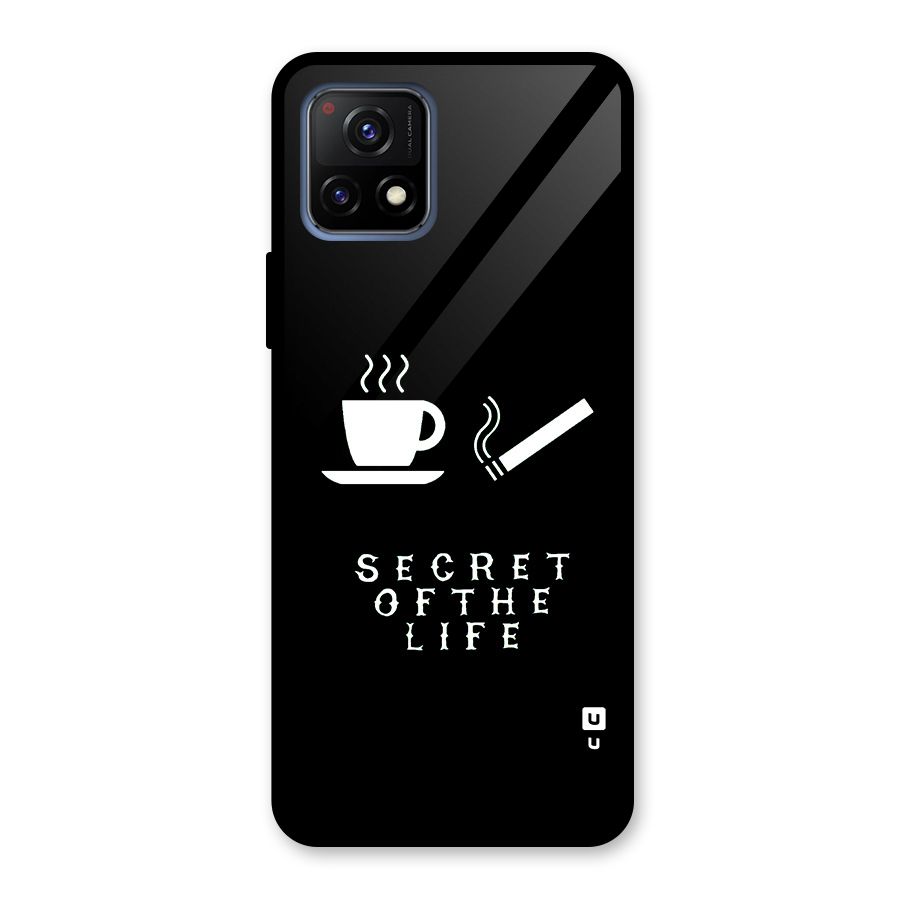 Secrate of Life Glass Back Case for Vivo Y72 5G