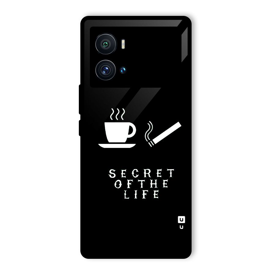Secrate of Life Glass Back Case for Vivo iQOO 9 Pro