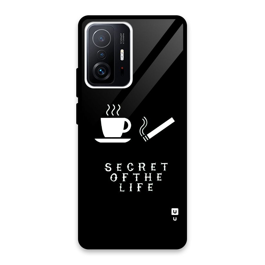 Secrate of Life Glass Back Case for Xiaomi 11T Pro