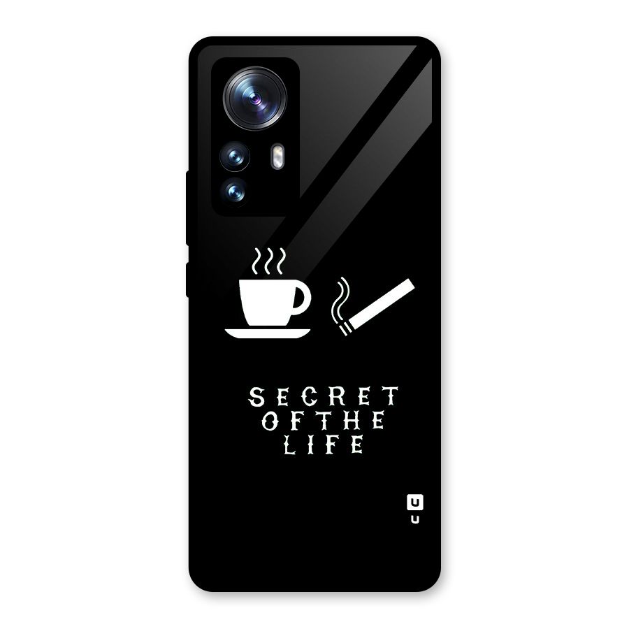 Secrate of Life Glass Back Case for Xiaomi 12 Pro