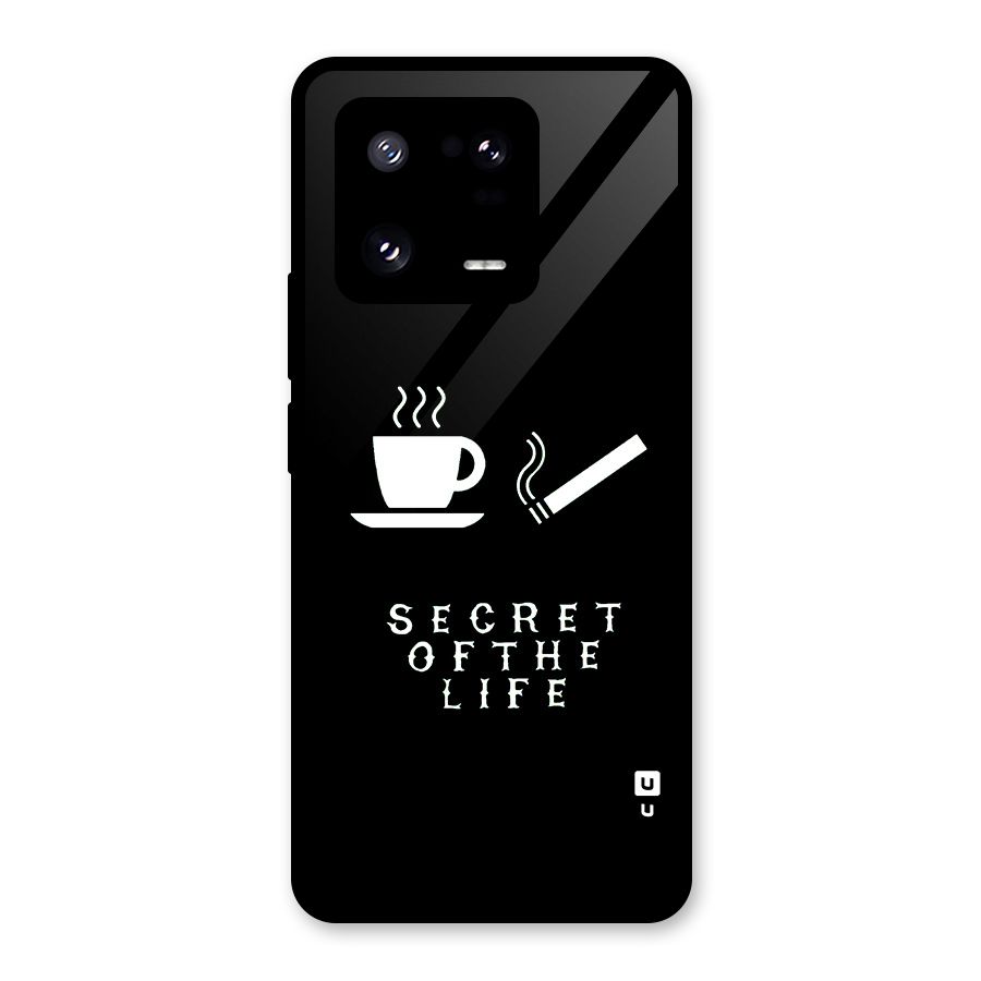 Secrate of Life Glass Back Case for Xiaomi 13 Pro