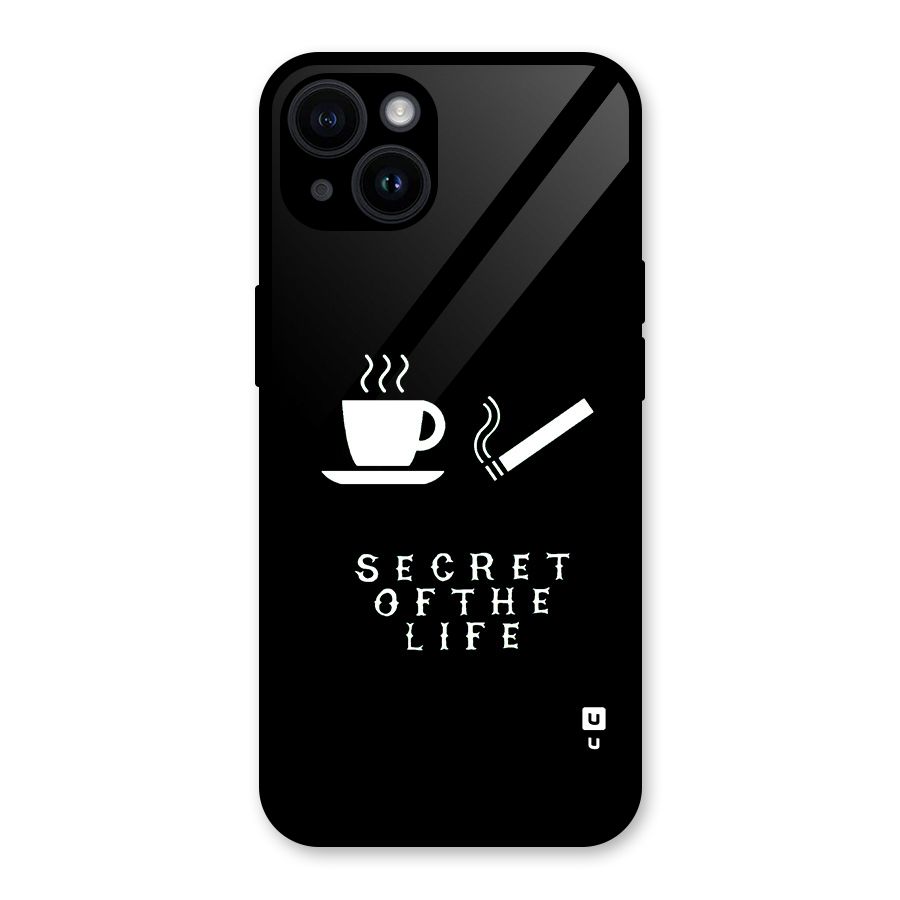 Secrate of Life Glass Back Case for iPhone 14