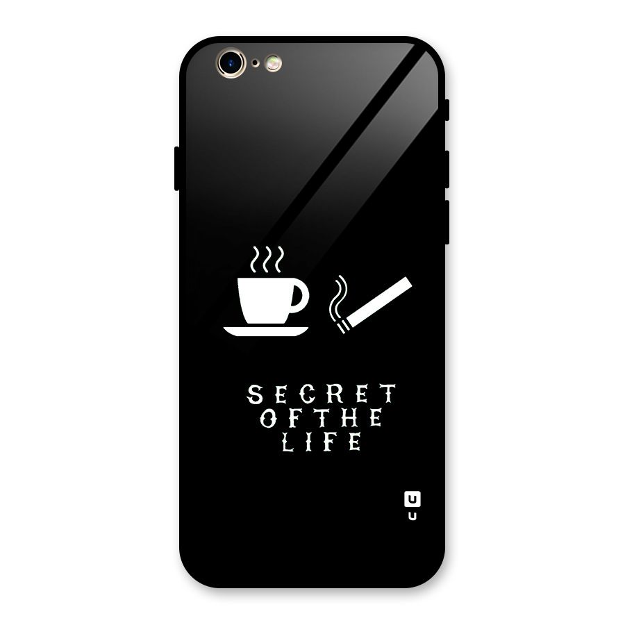 Secrate of Life Glass Back Case for iPhone 6 6S