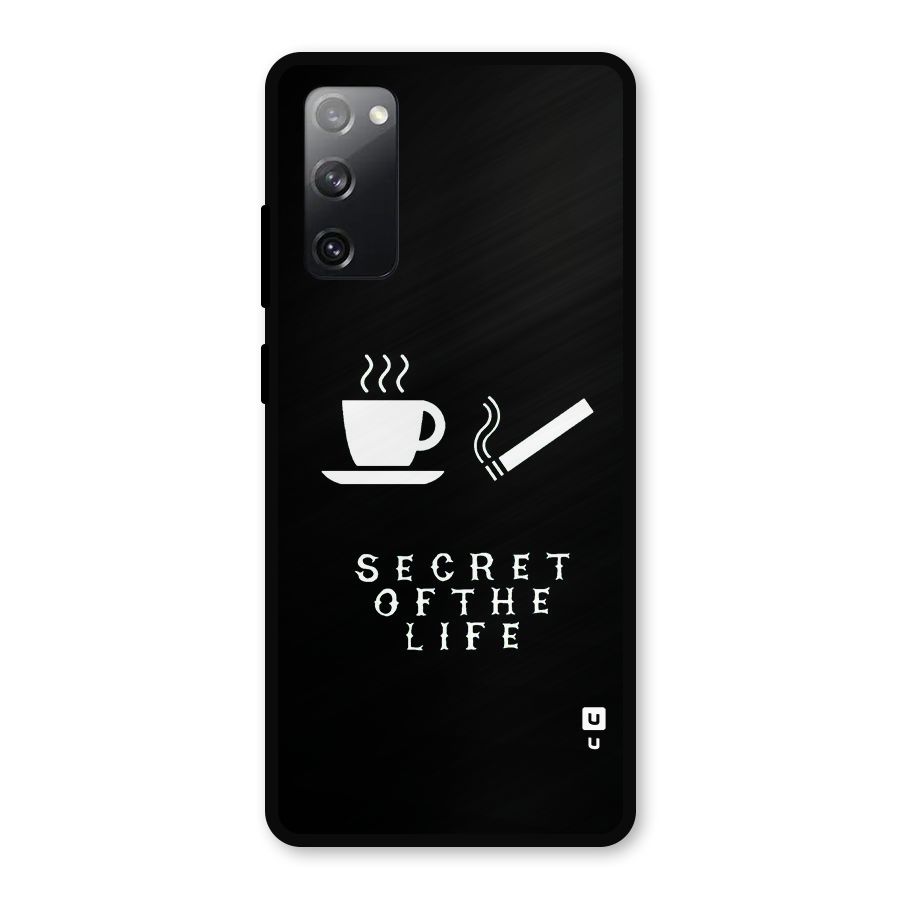 Secrate of Life Metal Back Case for Galaxy S20 FE