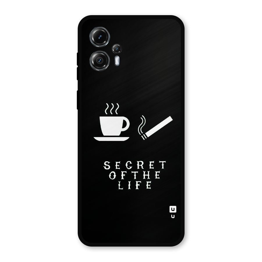 Secrate of Life Metal Back Case for Moto G13