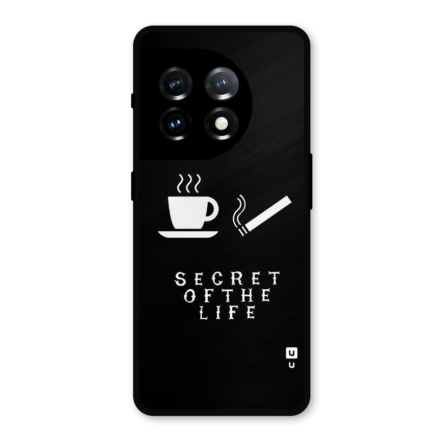 Secrate of Life Metal Back Case for OnePlus 11