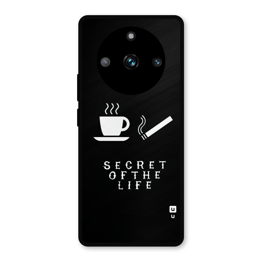Secrate of Life Metal Back Case for Realme 11 Pro